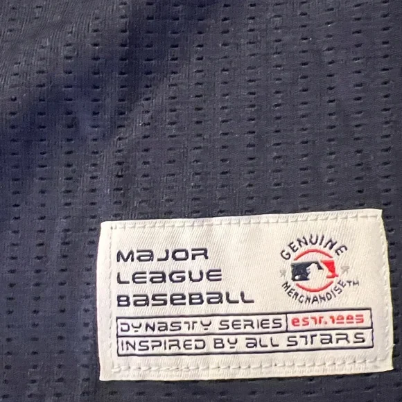 Genuine Merchandise Navy Detroit Tigers Baseball Jersey - Picture 2 of 3